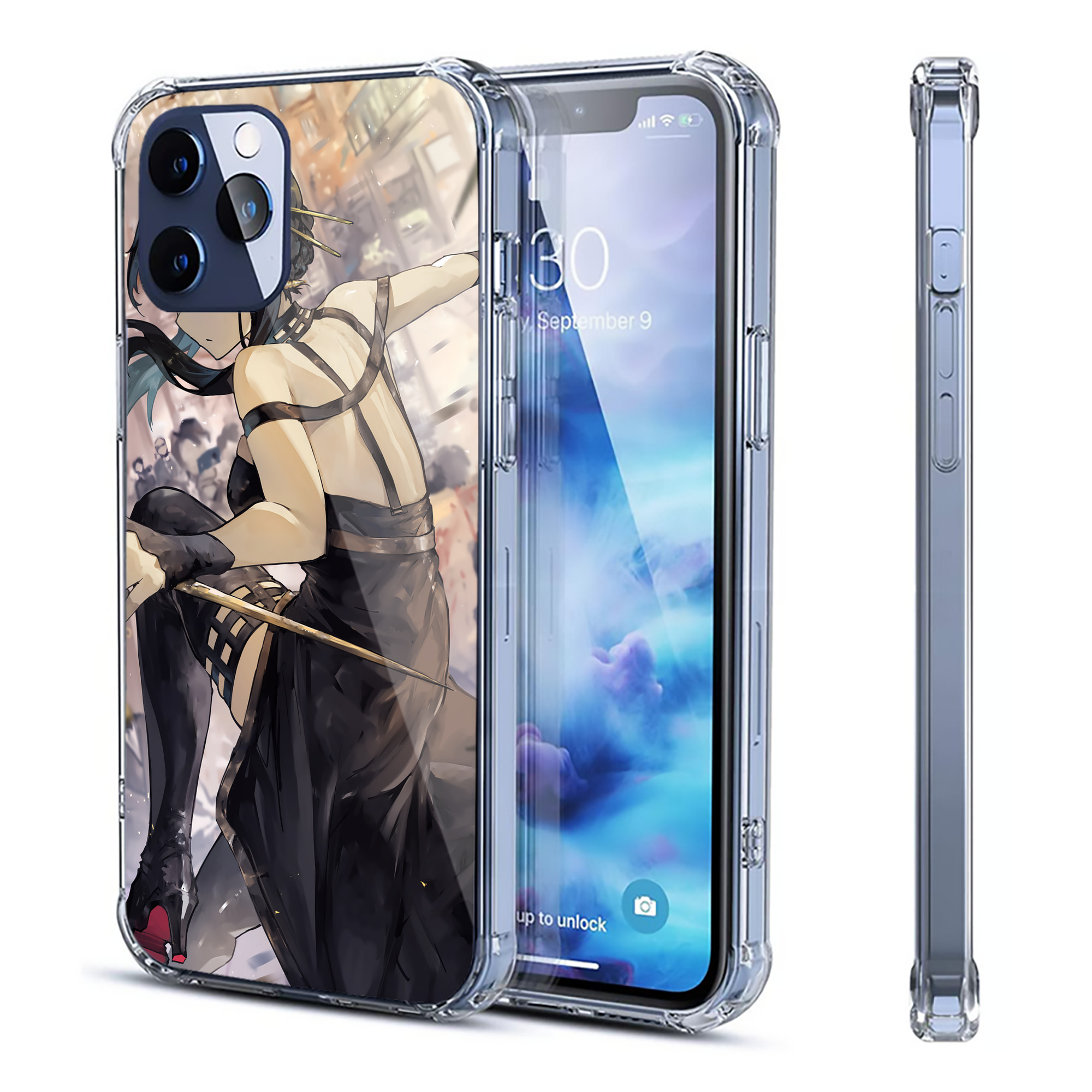 （画像用） SPY×FAMILY间谍家家酒 【iPhone 12シリーズ対応】透明スマホケース（クリアソフトケース）